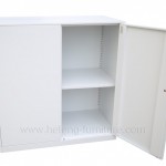 lower steel cabinet with shelf
