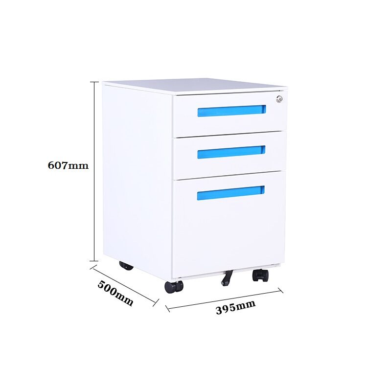 3 Drawer Mobile File Cabinet(3)