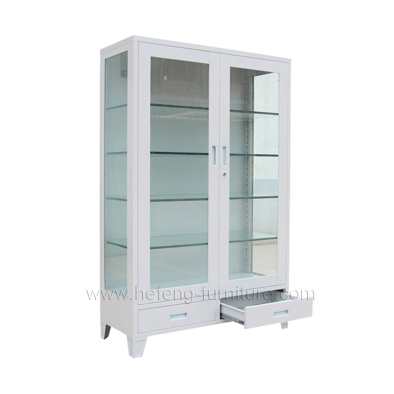 glass display case