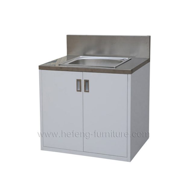 stainless steel sink cabinet unit