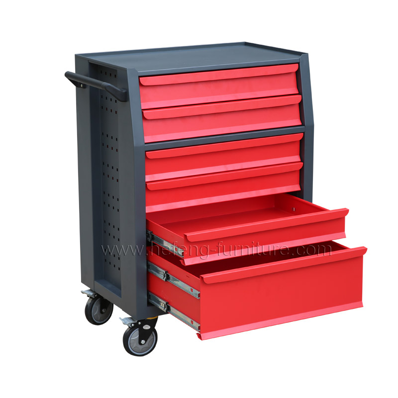 Industrial Tool Trolley on Wheels