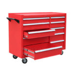Movable Tool Chest With 10 Drawers