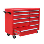 Red Tool Chest With 10 Drawers