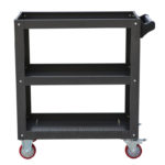 Steel Utility Cart in Black