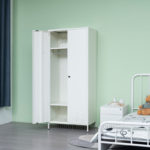 stylish 2 door wardrobe cabinet