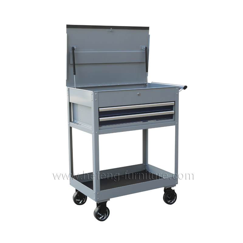 utility cart with storage box