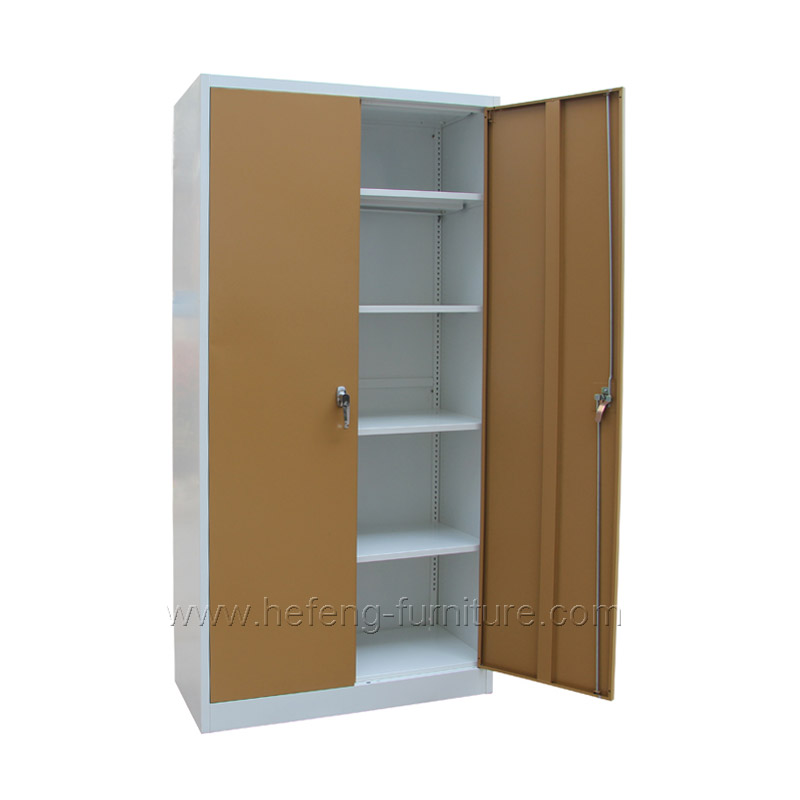 Metal Cabinet in Brown