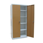 Metal Cabinets Brown