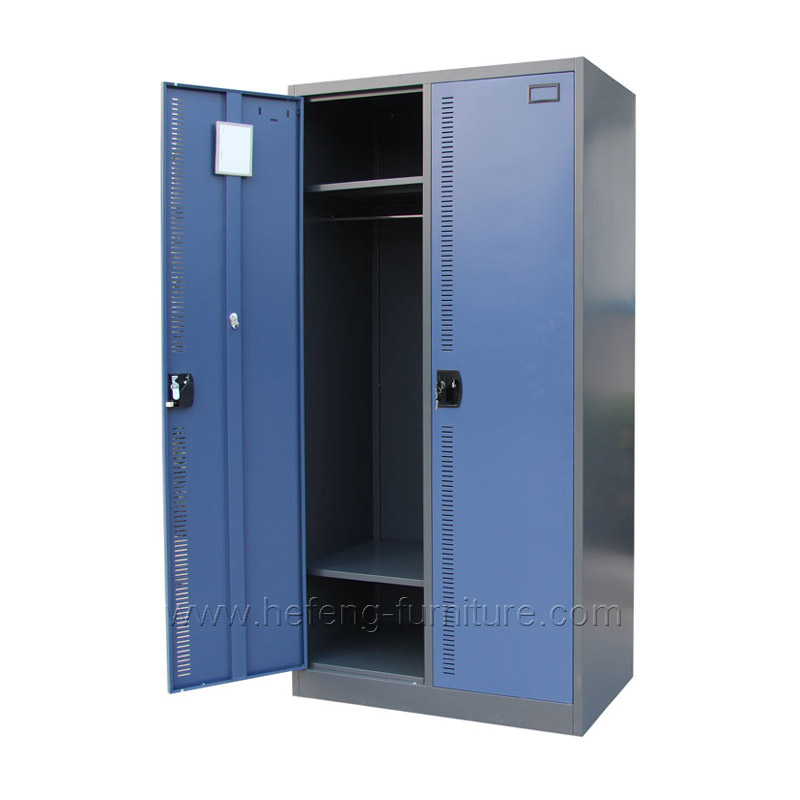 Metal locker in Bicolor