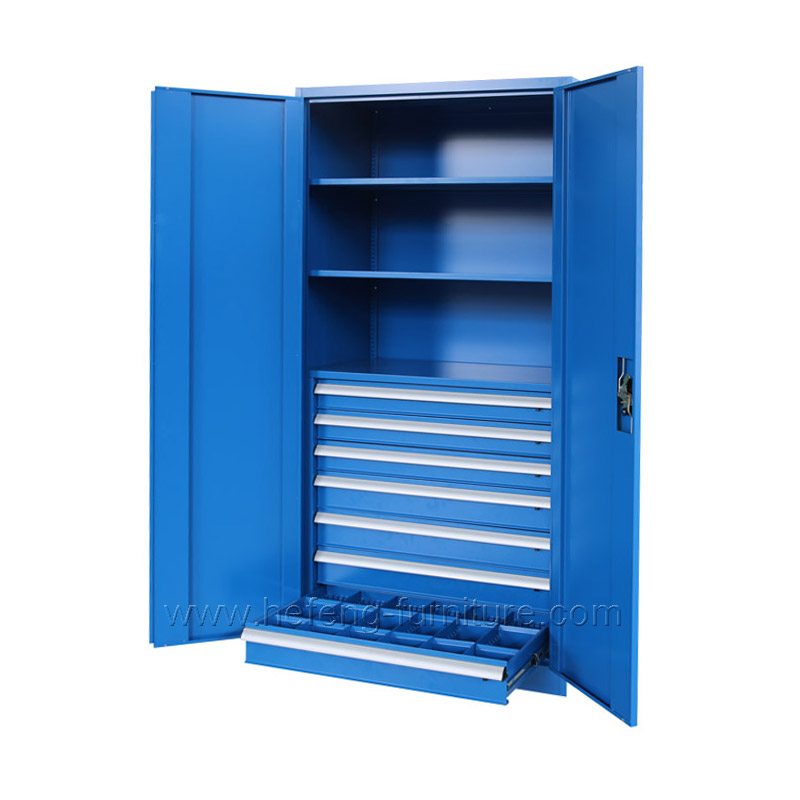 Workshop Cupboard in Blue