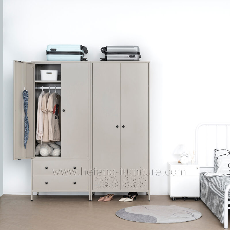 Metal Wardrobe for Bedroom