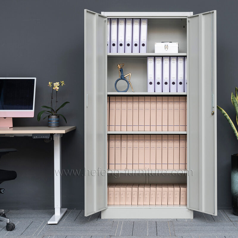Steel Cabinet with 4 Shelves