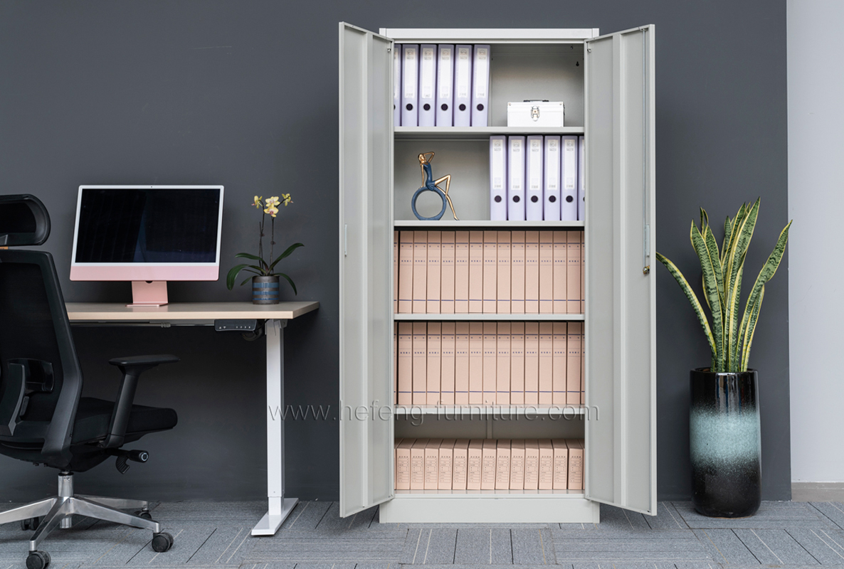 Steel Cabinet with 4 Shelves