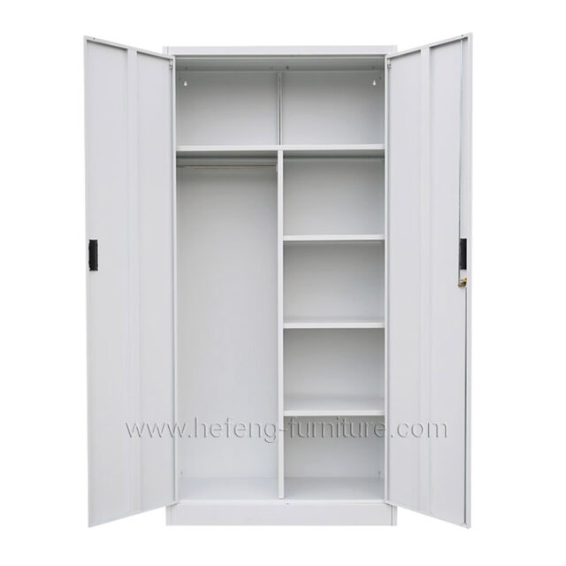 2 Doors Office Wardrobe Cupboard (1)