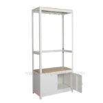 Steel Rack with Cabinet (1)