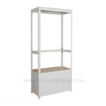 Steel Rack with Cabinet