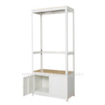 Steel Rack with Cabinet (2)