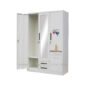 Steel Wardrobe Cabinet With Drawers (3)