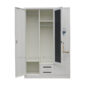 Steel Wardrobe Cabinet With Drawers (7)