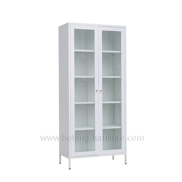 display cabinet with glass doors (1)