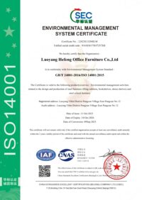 ISO14001 - Luoyang Hefeng