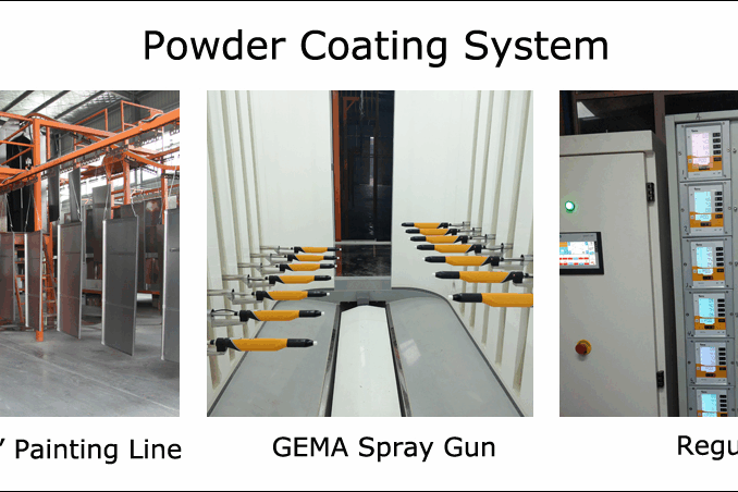 powder coating for steel cabinet